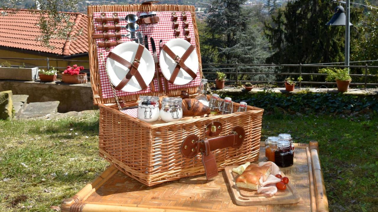 ベルガモIl Giardino Di Berbech Citta Alta - Castagnoアパートメント エクステリア 写真